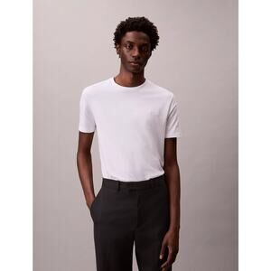 NWT Calvin Klein White Short Sleeve Liquid Touch T-Shirt Men's Size Large